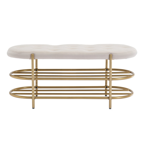 Mercer41 Kewanee Storage Bench Wayfair